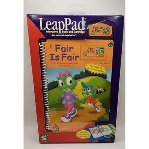 LeapPad Learning Fair is Fair Narrated by Whoopi Goldberg Book Cartridge